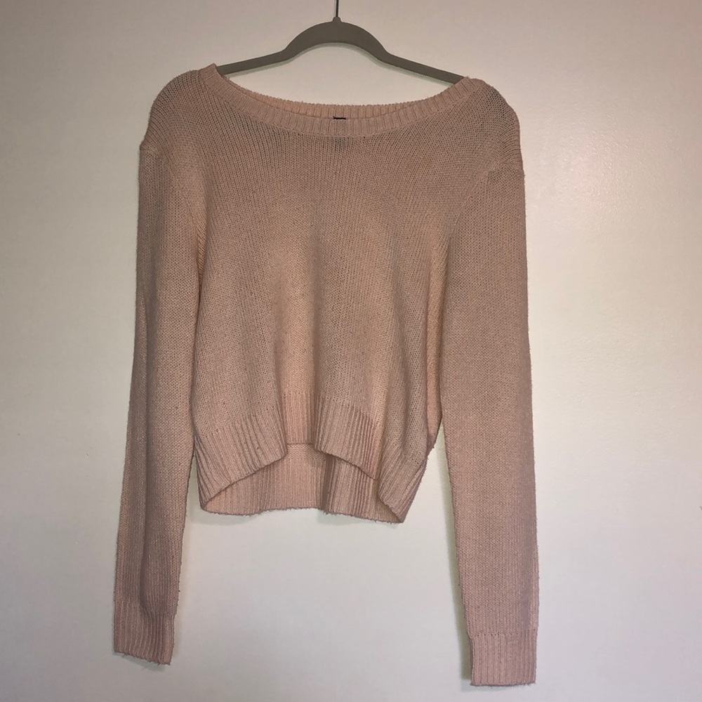 H&M cropped sweater